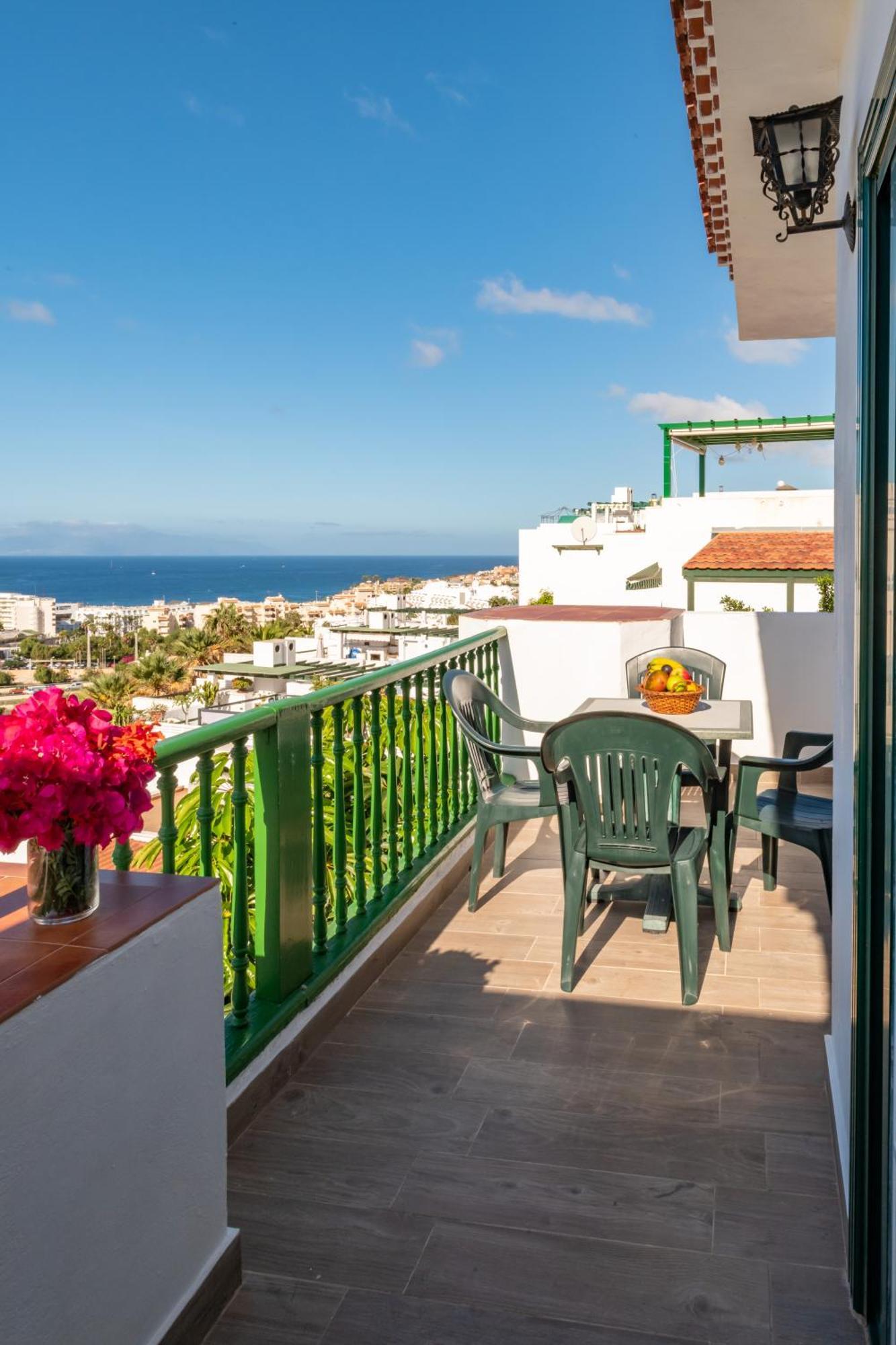 Superior One-Bedroom Apartment Balcony